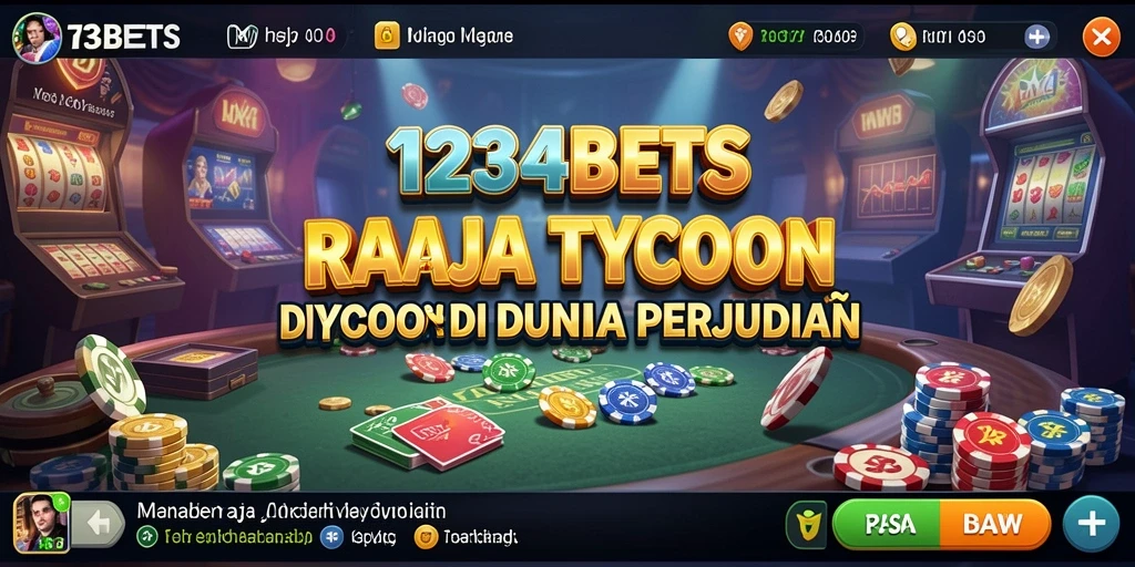 Screenshot utama 1234BETS menampilkan gameplay yang mengasyikkan dan interaktif.