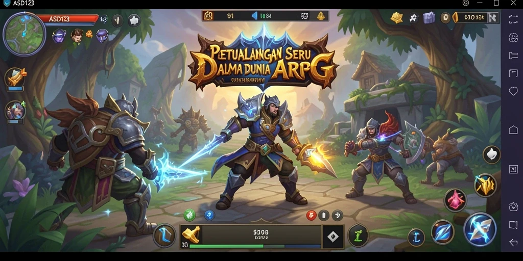 Gameplay seru dan grafis memukau di ASD123.