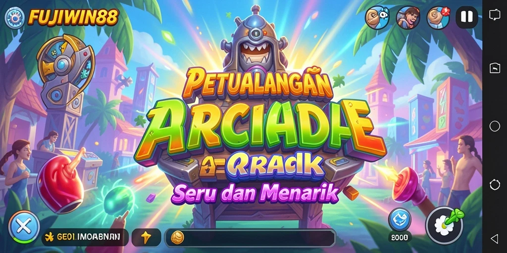 Tampilan seru dari gameplay FUJIWIN88 yang menegangkan.