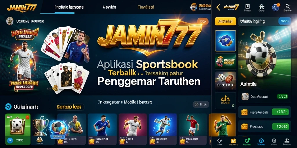Tampilan screenshot utama JAMIN777 menampilkan pengalaman taruhan olahraga yang mendebarkan.