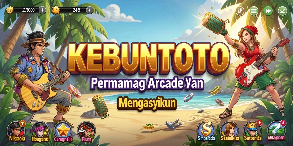 Tampilan gameplay seru KEBUNTOTO dengan grafis menawan.