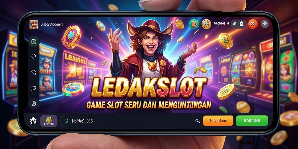 Tampilan gameplay LEDAKSLOT yang menarik dan interaktif.