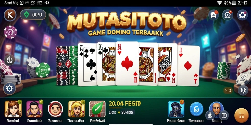 Tampilan gameplay menarik dan interaktif di MUTASITOTO.