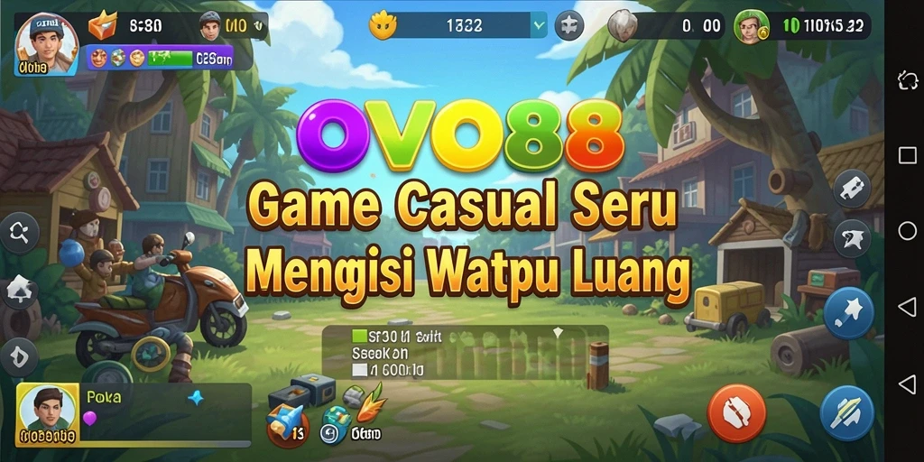Tampilan menarik dari permainan OVO88 yang penuh warna.