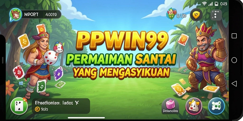 Tampilan gameplay PPWIN99 yang menyenangkan dan santai.