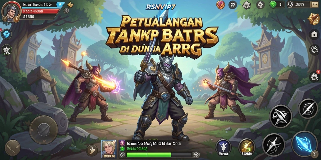 Tangkapan layar yang menunjukkan pertempuran epik dalam RSNVIP7.
